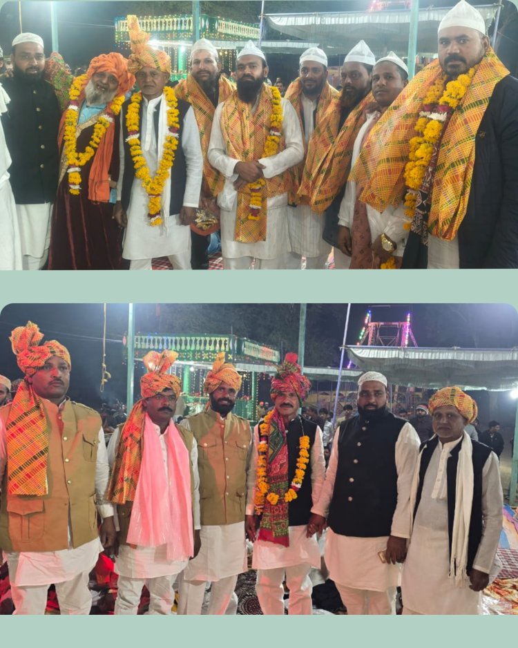 जश्ने बाबा फरीदुद्दीन गंज शकर रे.अ. का  4 सालाना उर्स  बड़ी शानो शौकत से मनाया