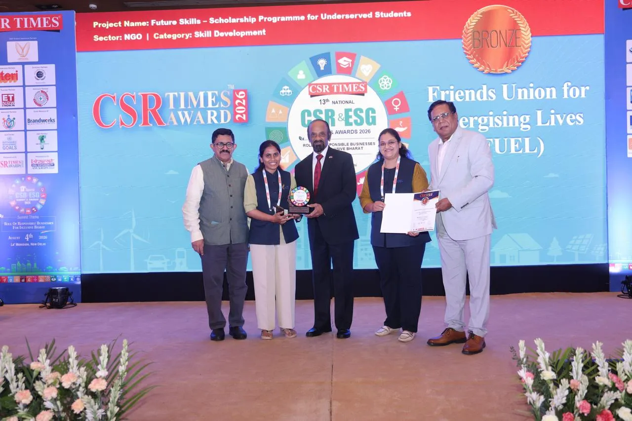 FUEL को 13वें नेशनल CSR एवं ESG समिट एंड अवॉर्ड्स 2026 में किया गया सम्मानित
