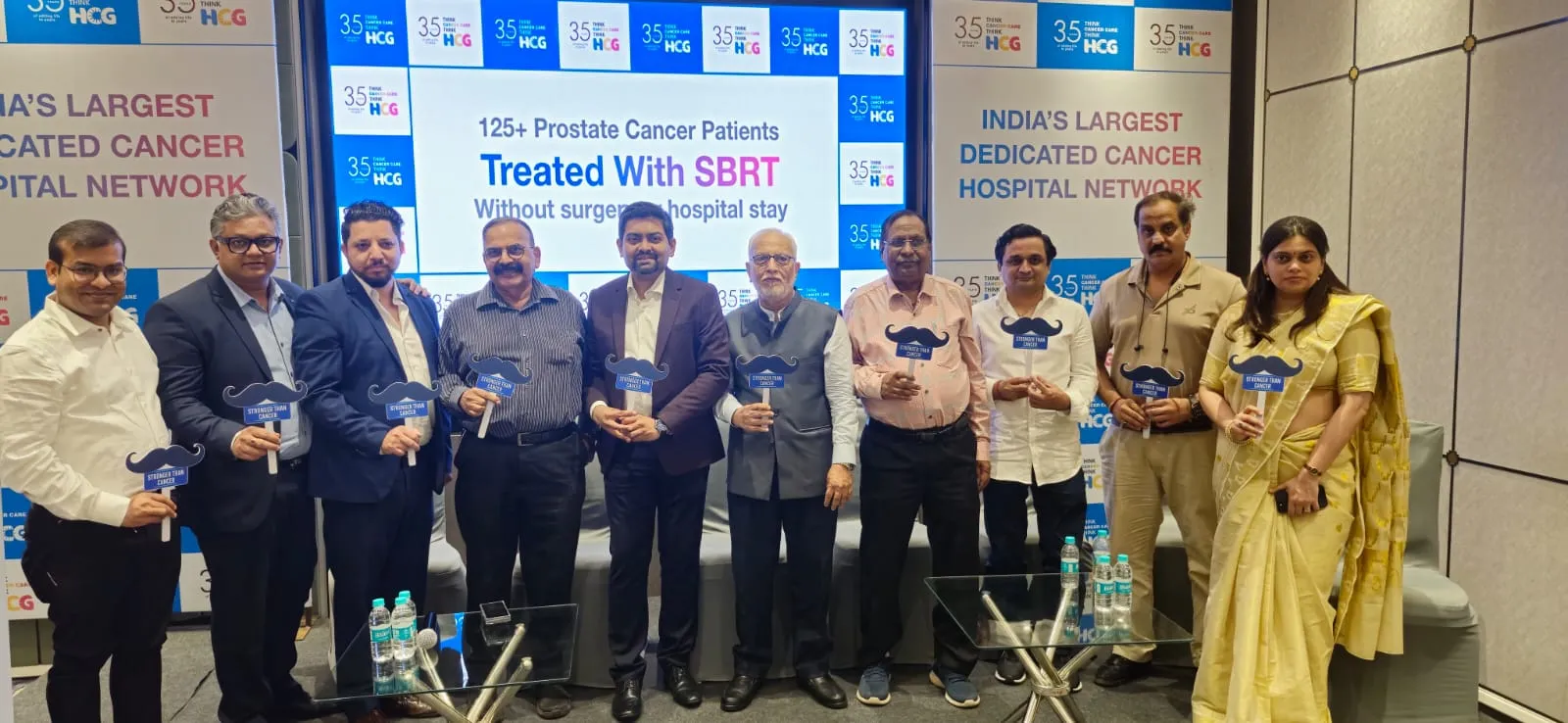 उन्नत एसबीआरटी, वर्सा एचडी और मुंबई के पहले और एकमात्र साइबरनाइफ प्लेटफॉर्म की मदद से सिर्फ पांच सत्रों में सटीक कैंसर उपचार